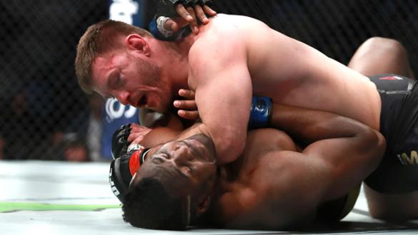 UFC 220 Miocic VS Ngannou Fighting Card MMA Art Silk Poster 13x20 20x30 inch